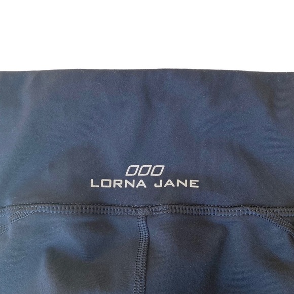 ✅ Lorna Jane Medium Yoga Leggings Mesh Panels Ankle Strap Cut Out - Picture 7 of 11